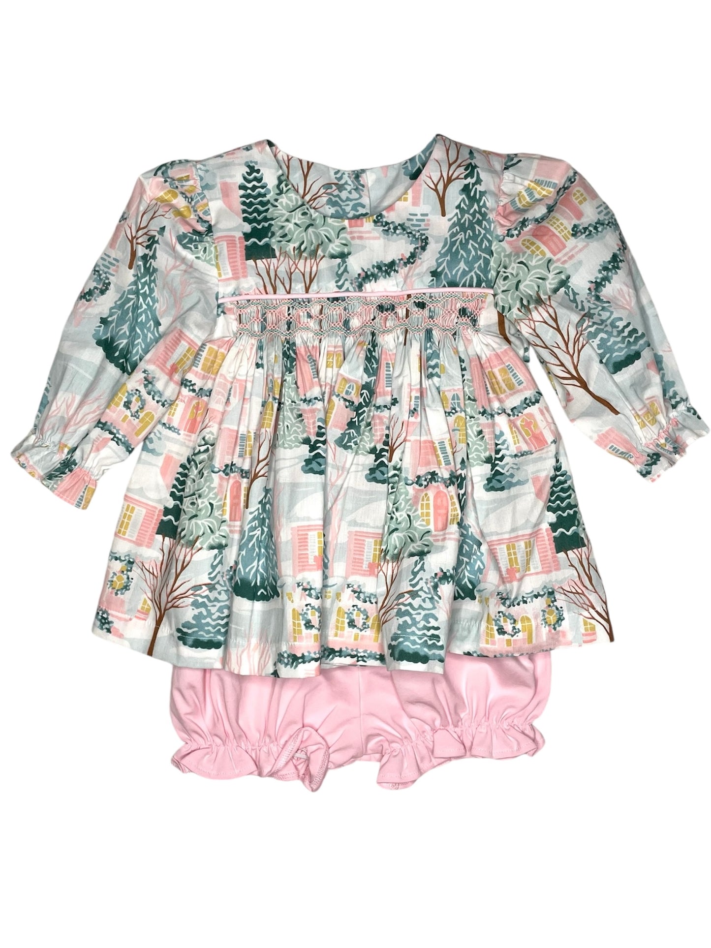 Up on the Rooftop Geo Bloomer Set