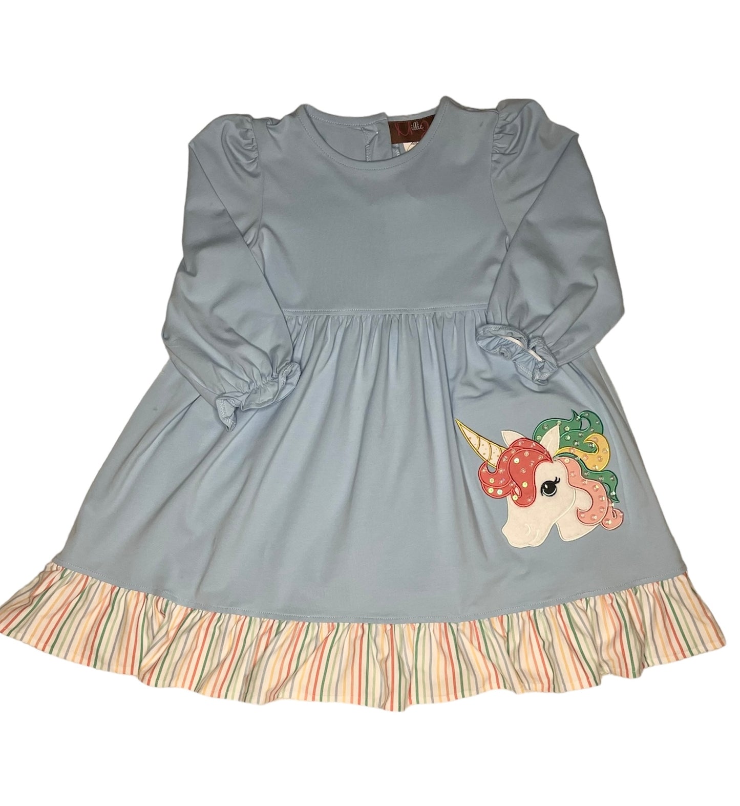 Unicorn Applique Dress