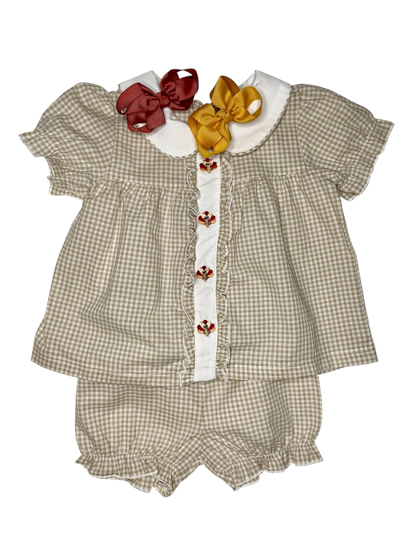 Three Sisters- Turkey Trot Bloomer Set