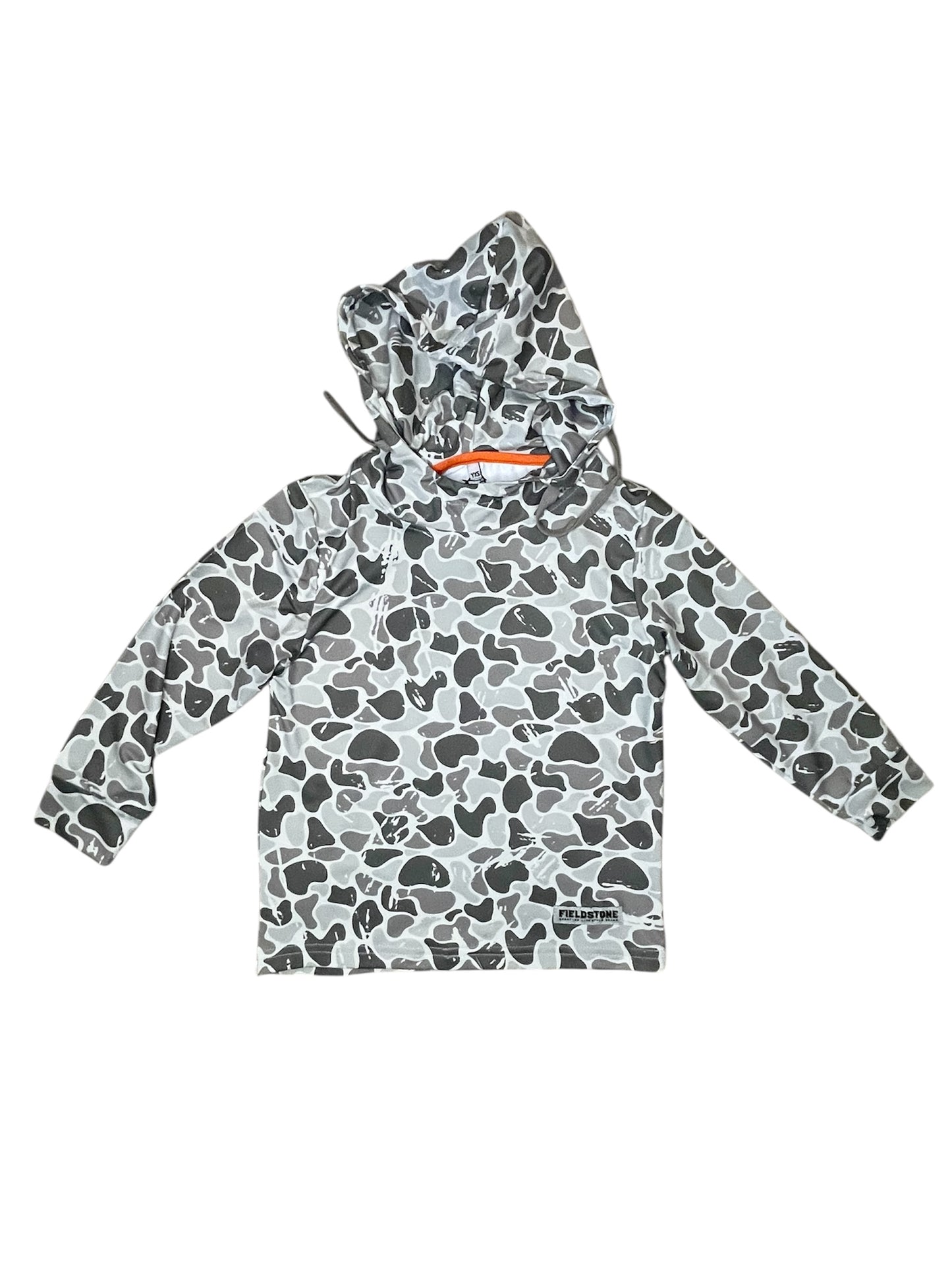 Youth Marsh Camo Performance Hoodie