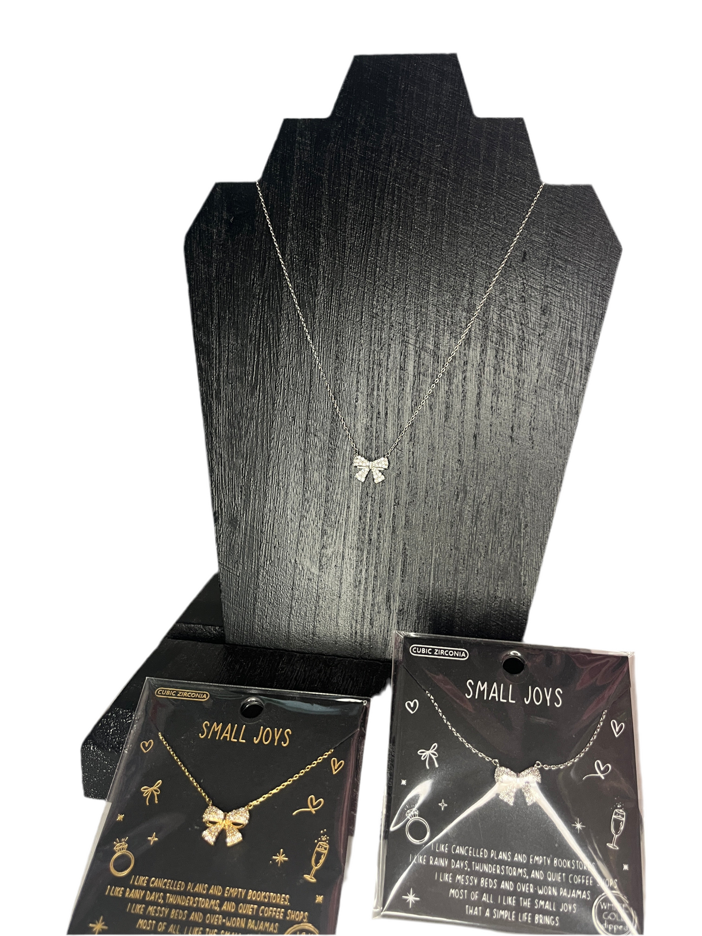 Bow (Joy) Necklace