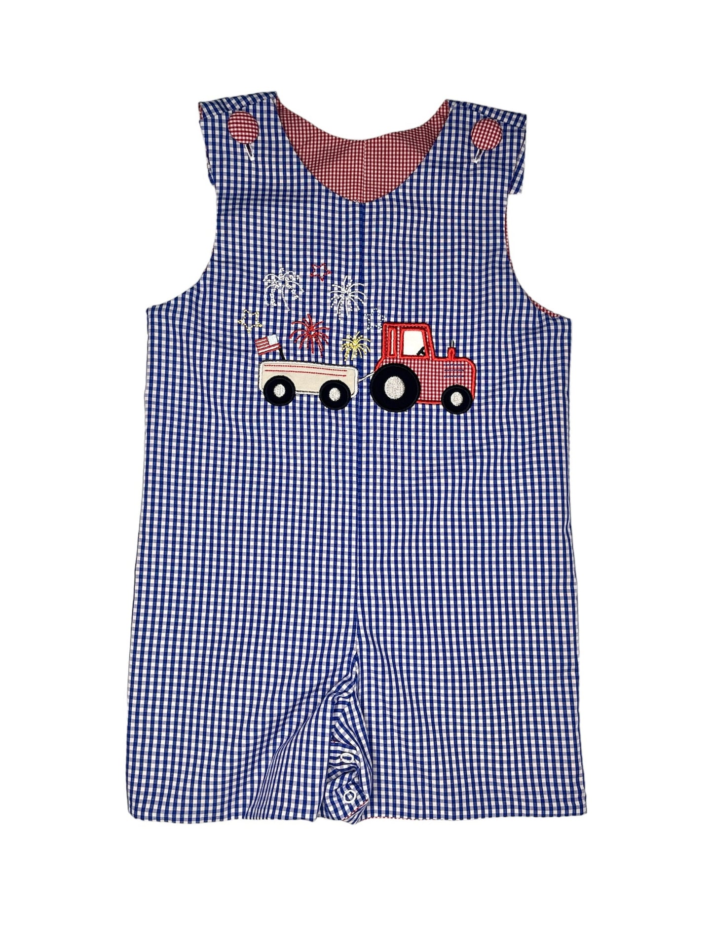 Baseball/ Firework Fun Reversible Jon Jon