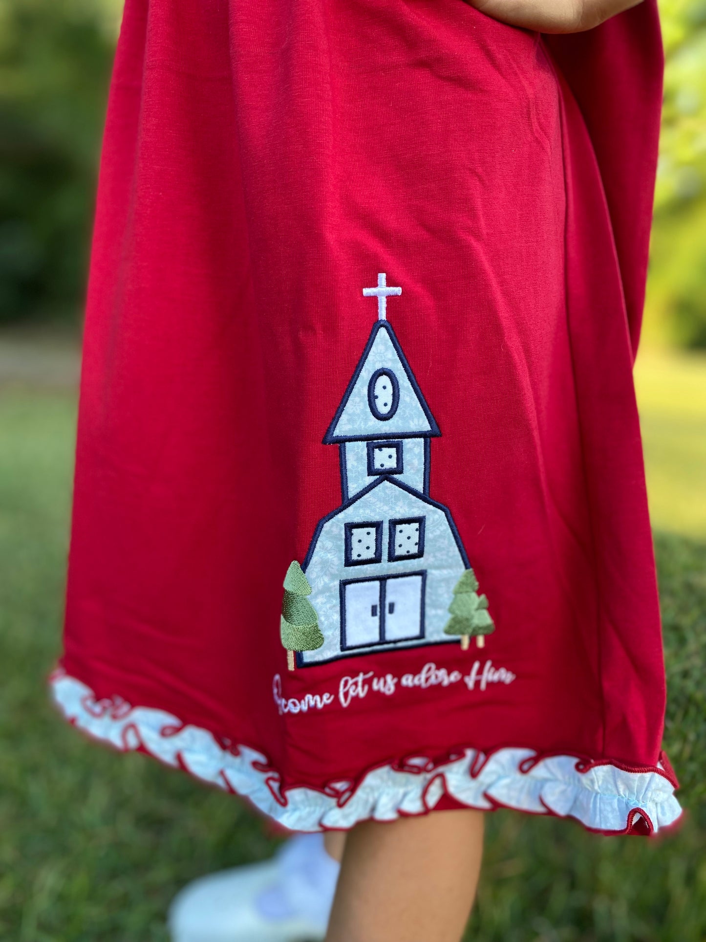 Oh Come Let Us Adore Him Dress