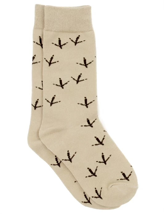 Properly Tied Boys Lucky Duck Socks - Turkey Tracks