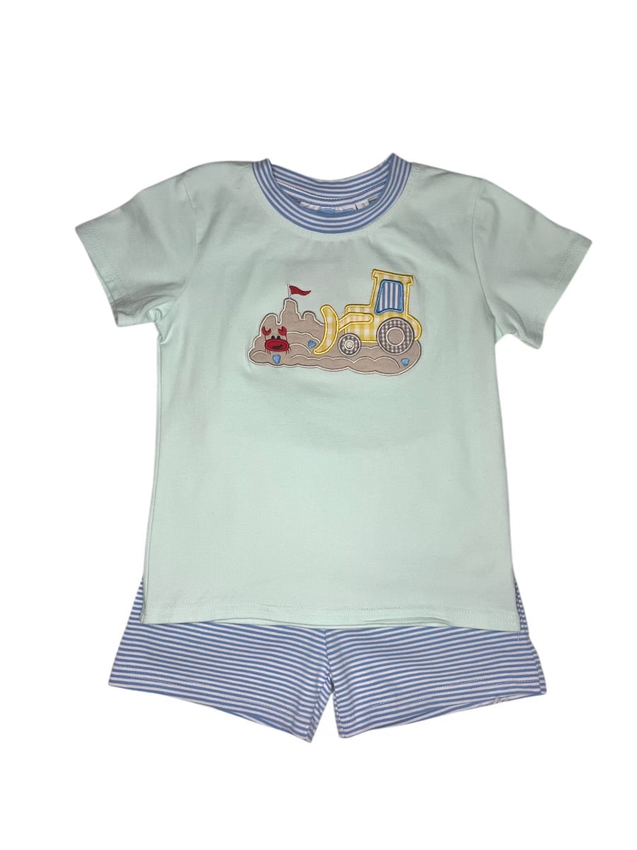 Beach Bulldozer Short Set
