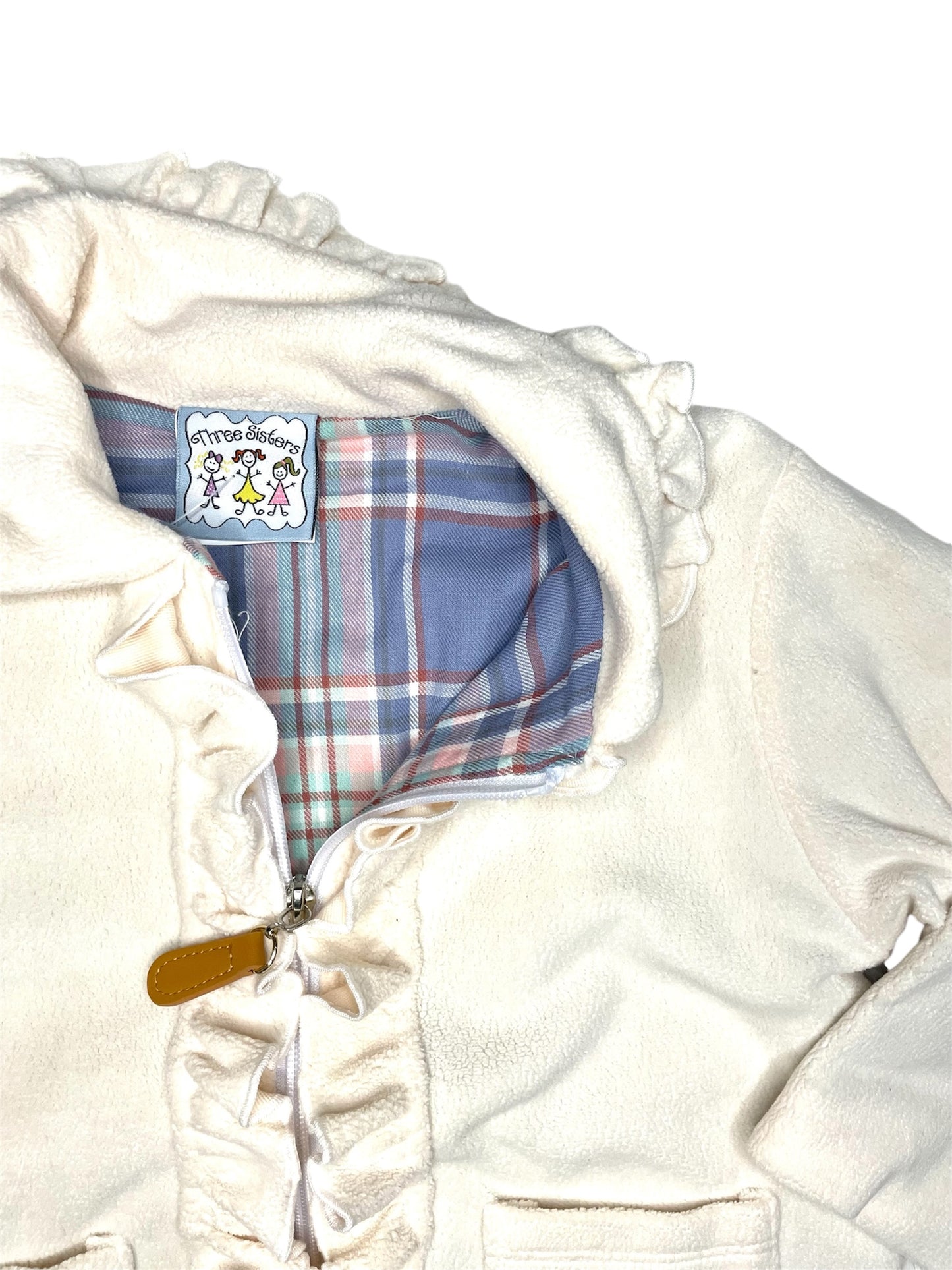 Reese Girls Jacket-Cream