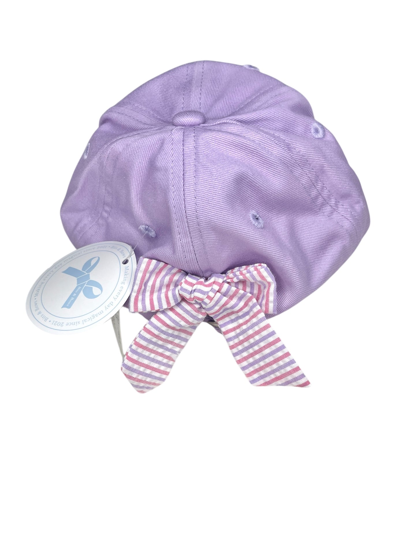 Girls Rainbow unicorn bow bb hat