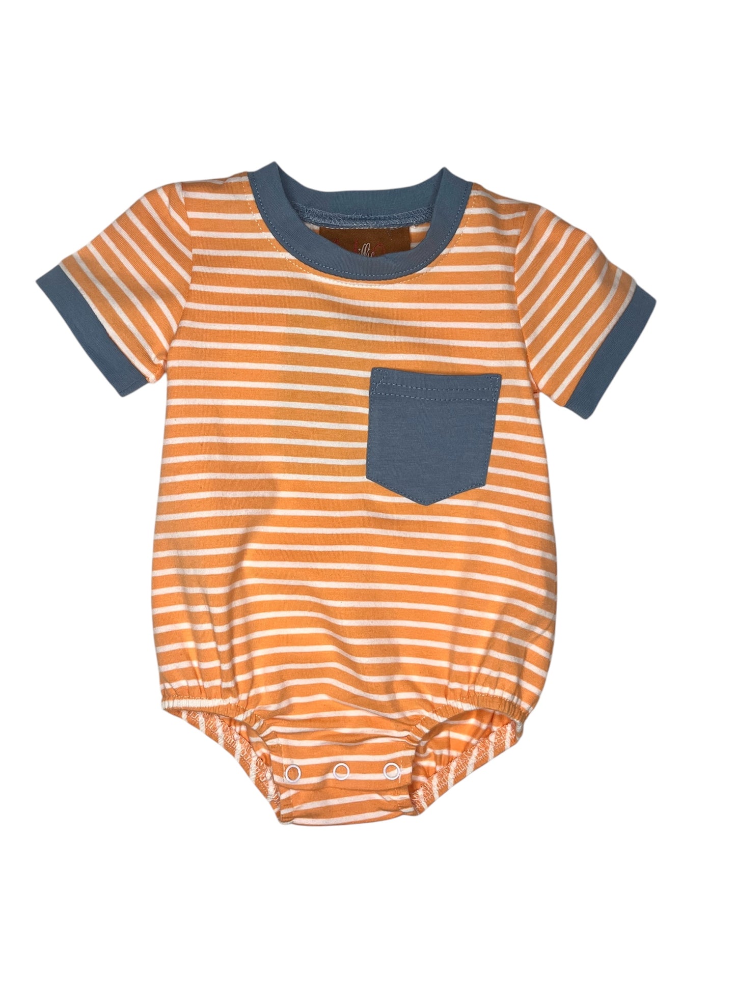 Maddox Bubble - Orange & Blue