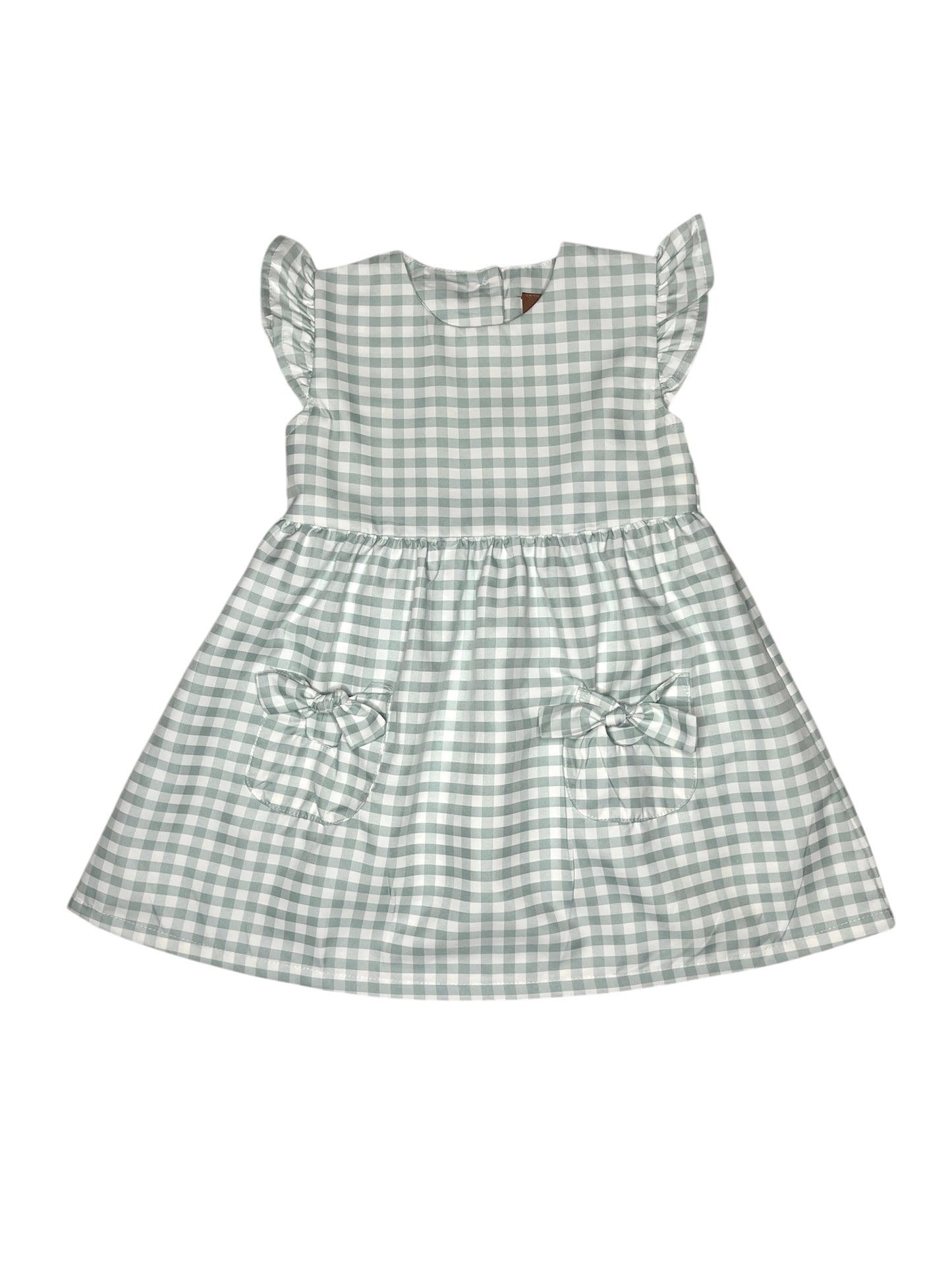 Harley Dress - Sage Gingham