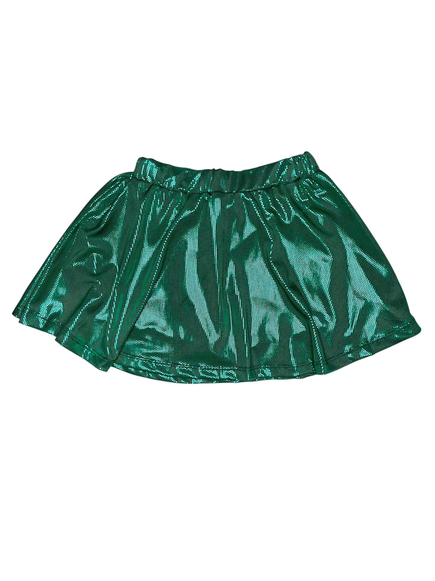 Emma Jean- Blakely Green Sparkle Skort