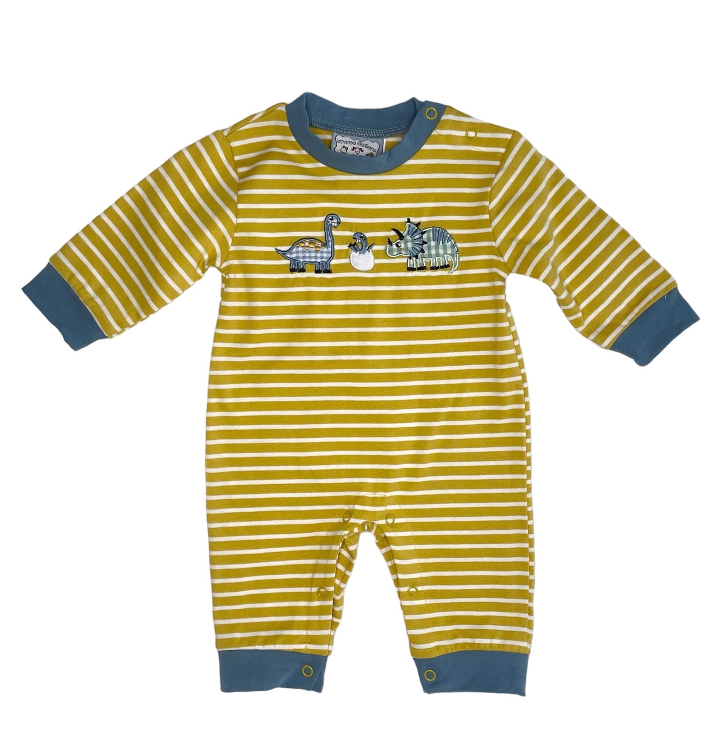 Dinosaur Applique Boys Romper