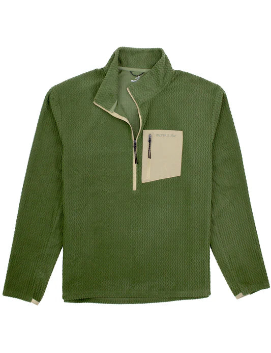 Properly Tied Boys Yukon Pullover - Olive