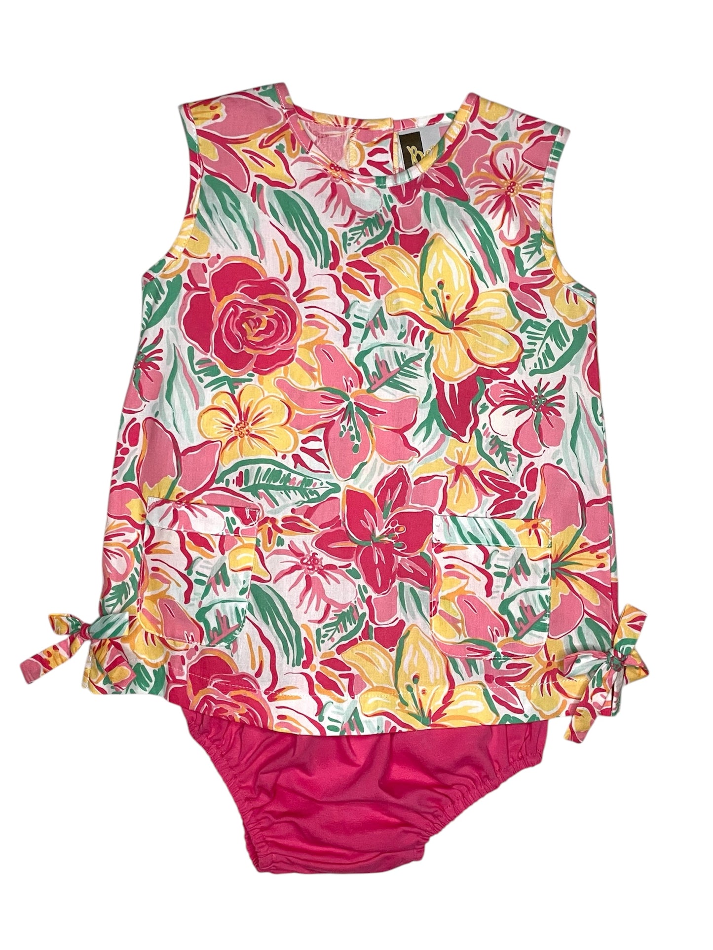 Pink Lily Bloomer Set