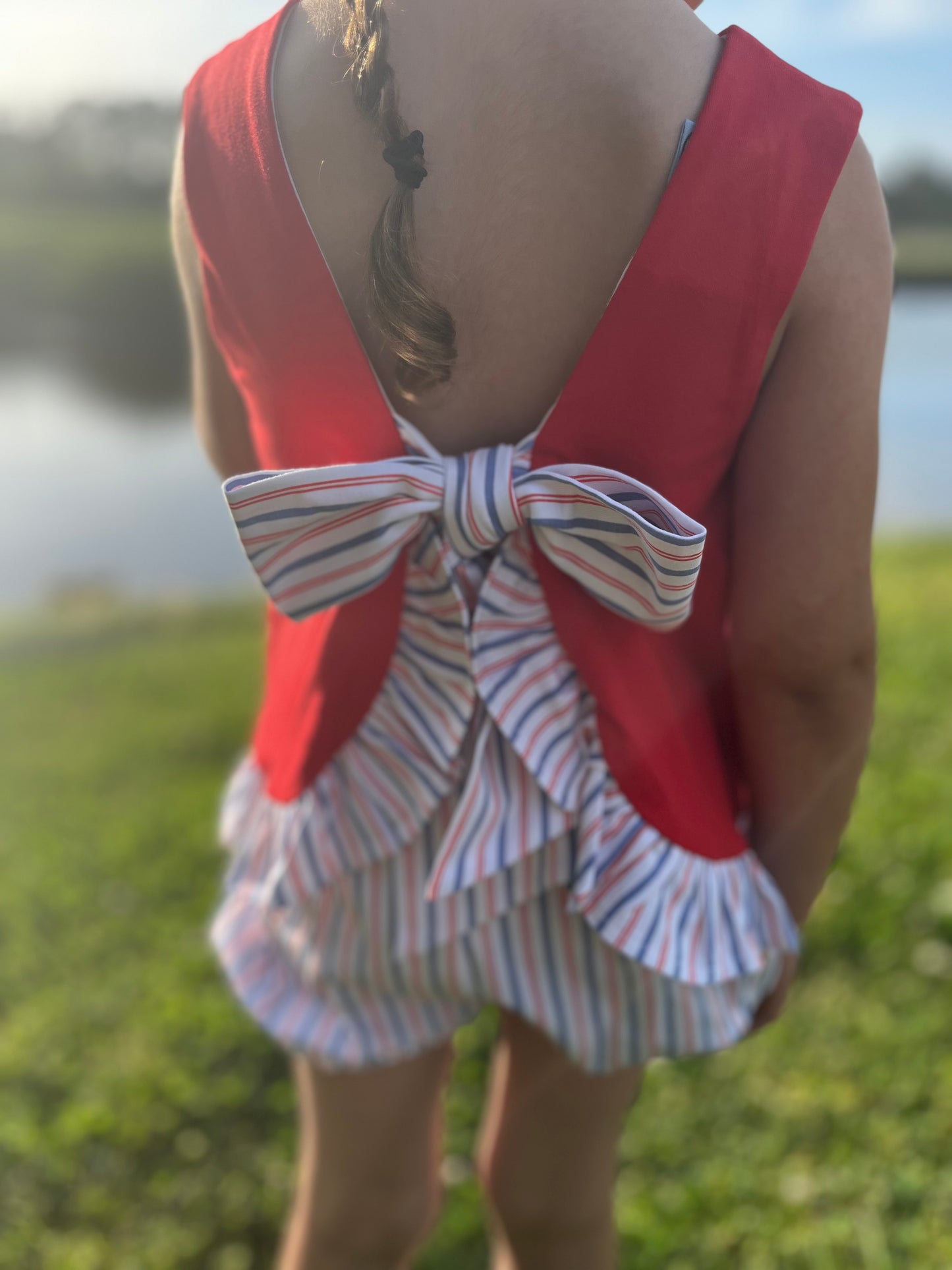 Sail Away Applique Bloomer Set