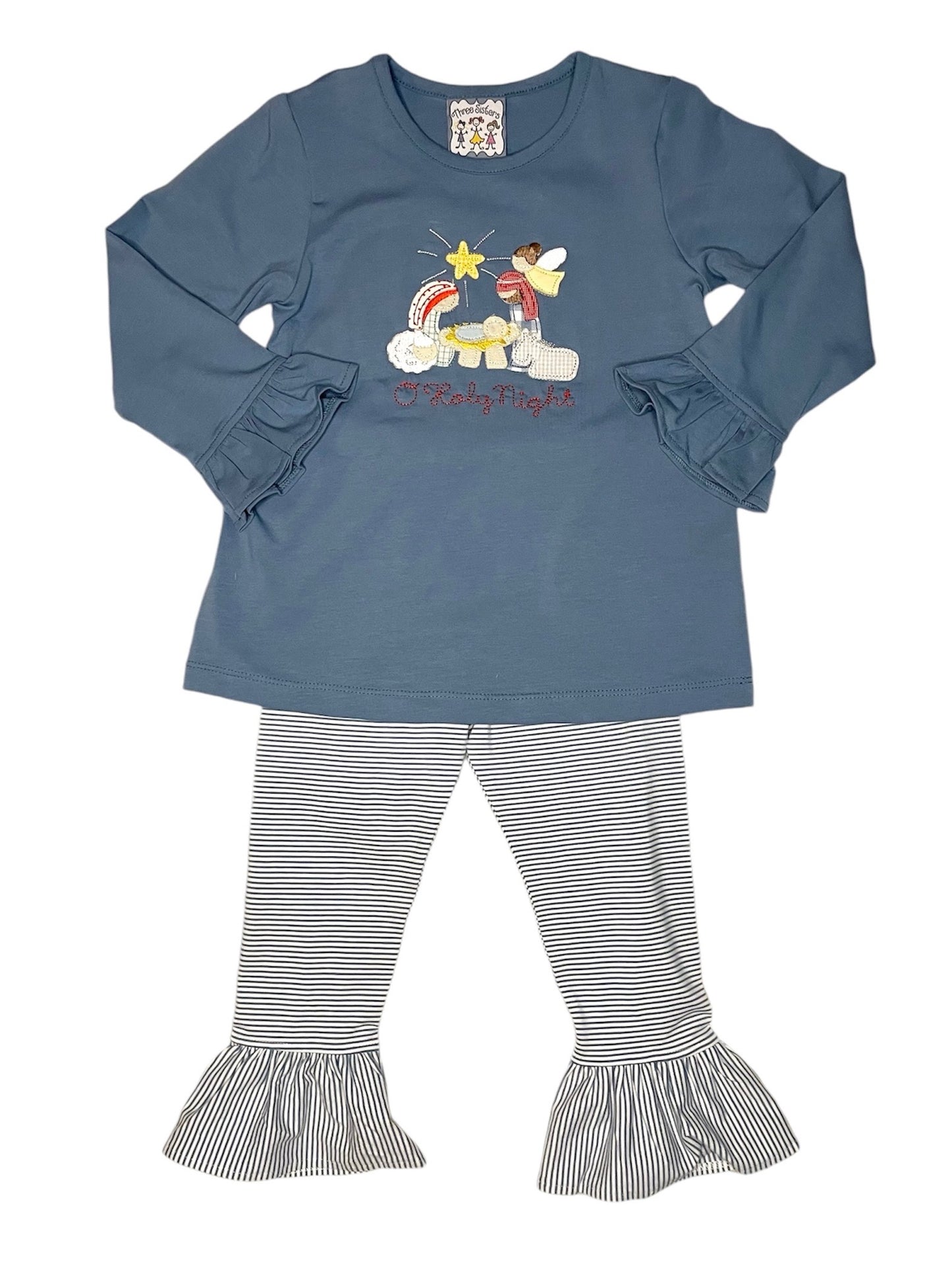 O' Holy Night Ruffle Pant Set