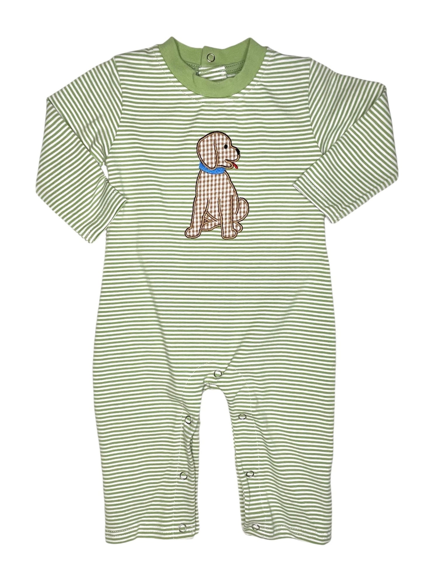 Puppy Dog Boy's Romper