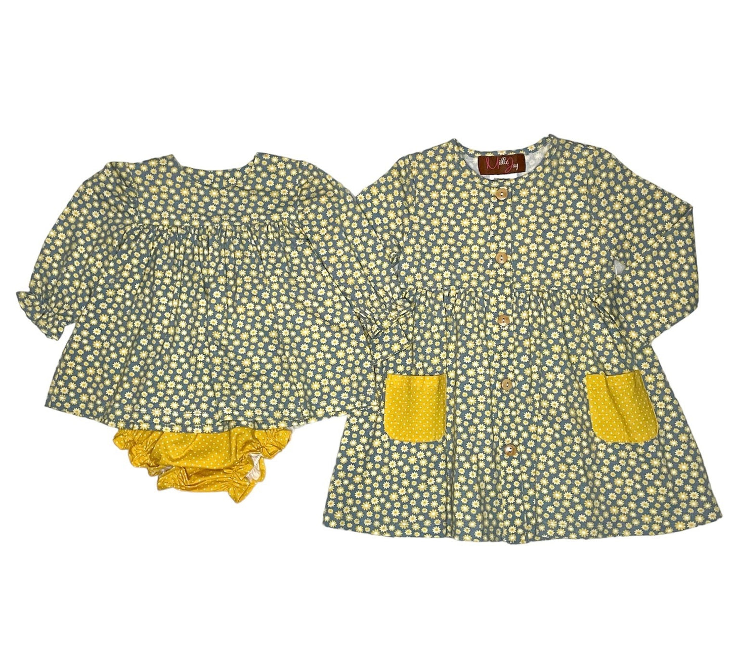 Ditsy Daisy Bloomer Set