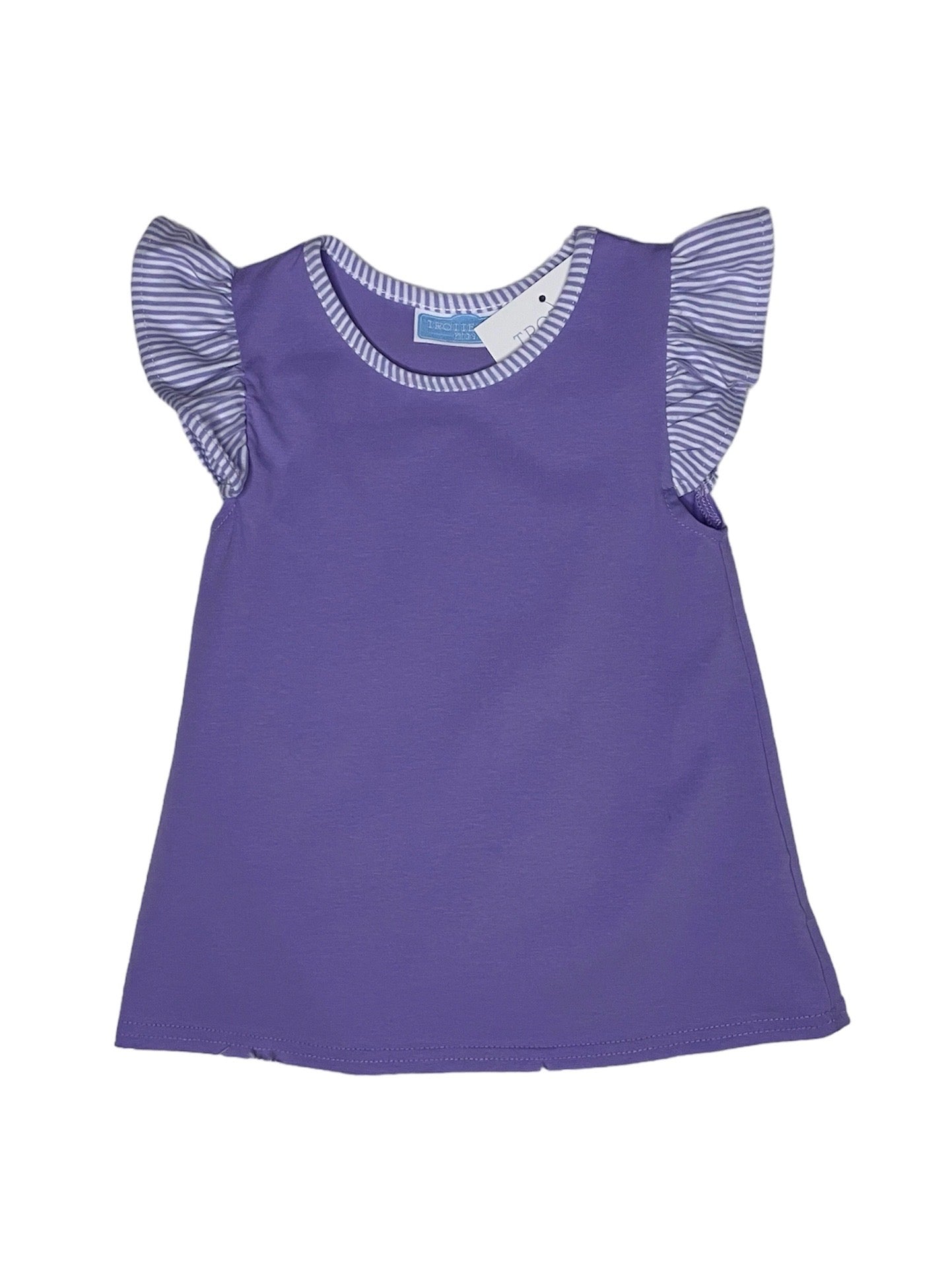 Vivian Flutter Top - Lavender