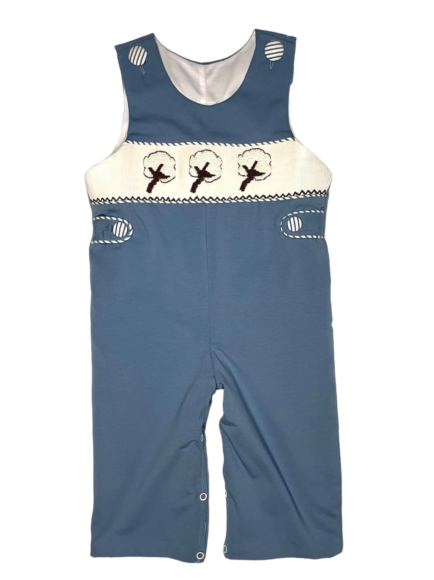 Cotton Smocked Longall