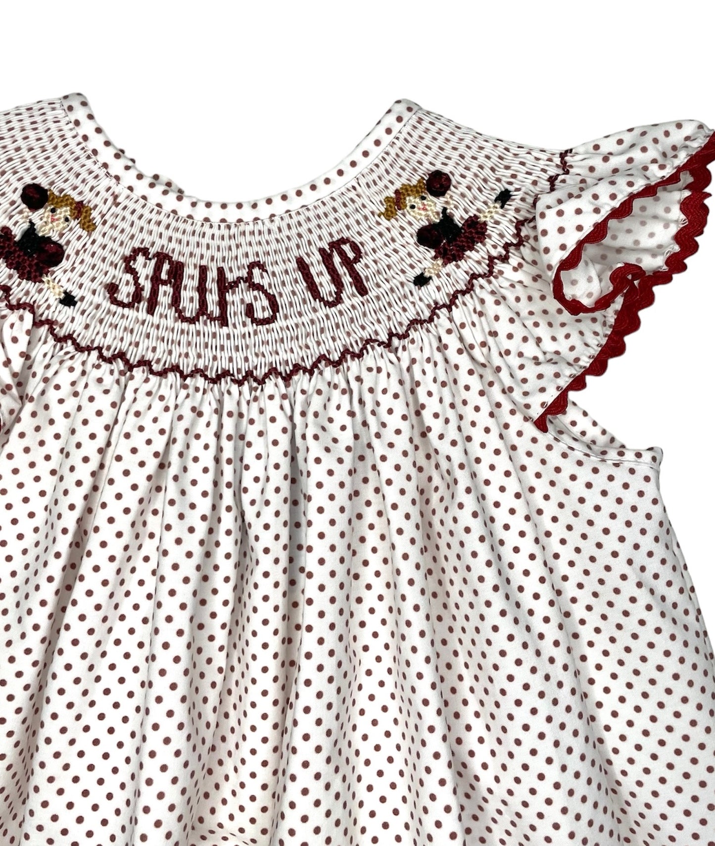 Spurs Up Smocked Bishop