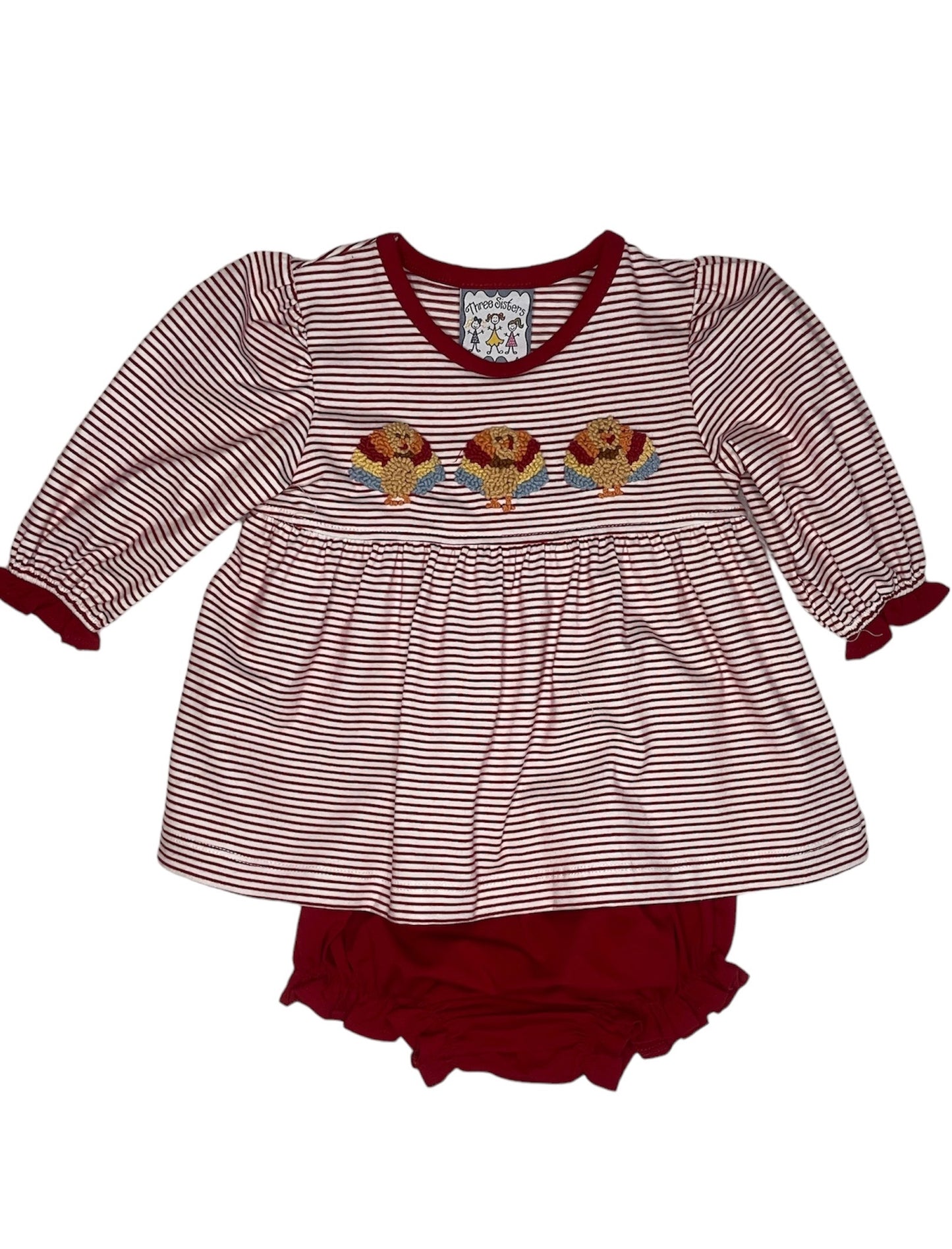 Turkey French Knot Bloomer Set