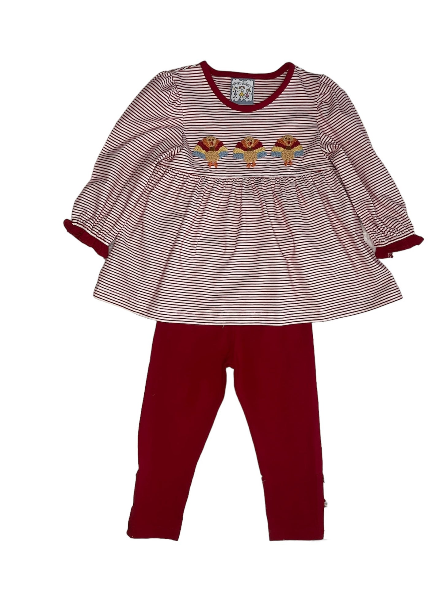 Turkey French Knot Legging Set