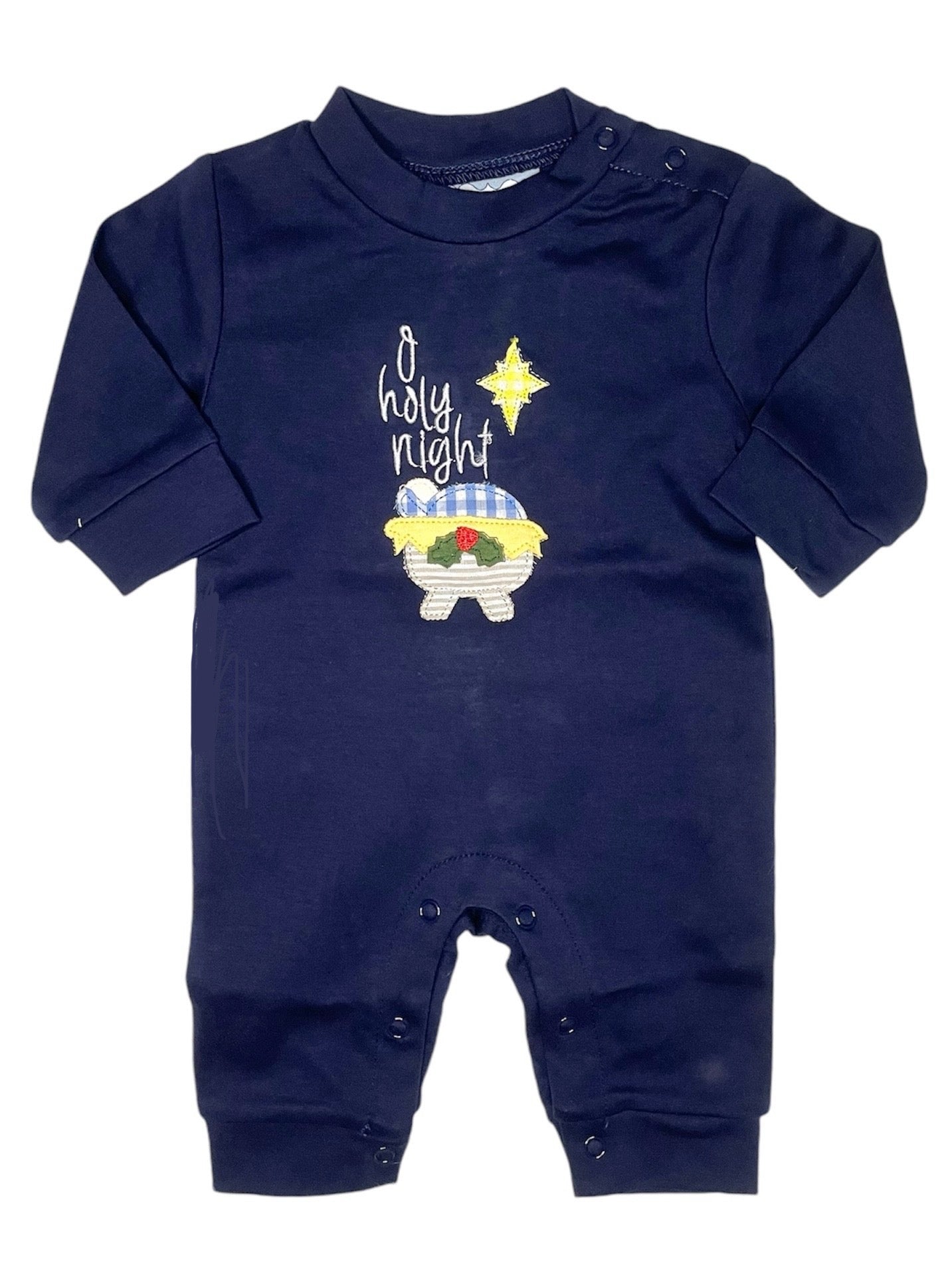 O Holy Night Boys Romper