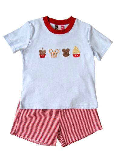 Banana Split Magical Snacks Boys Short Set