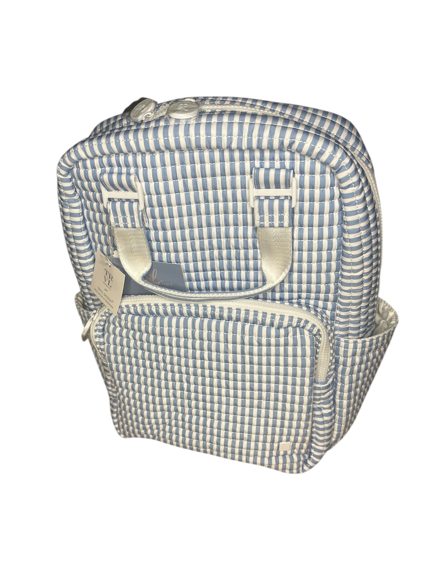 TRVL Design Quilted Back Pack - Pimlico Stripe