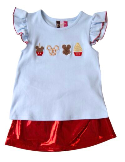 Banana Split Magical Snacks Skort Set