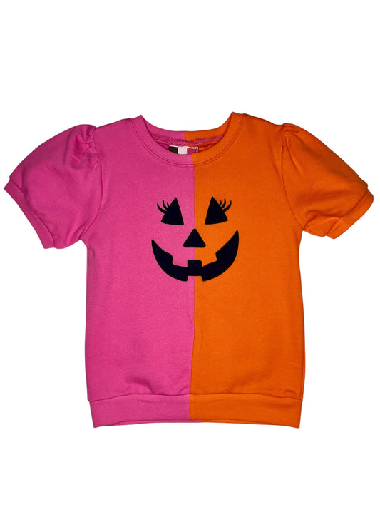 Jack-O-Lantern Girls Sweatshirts