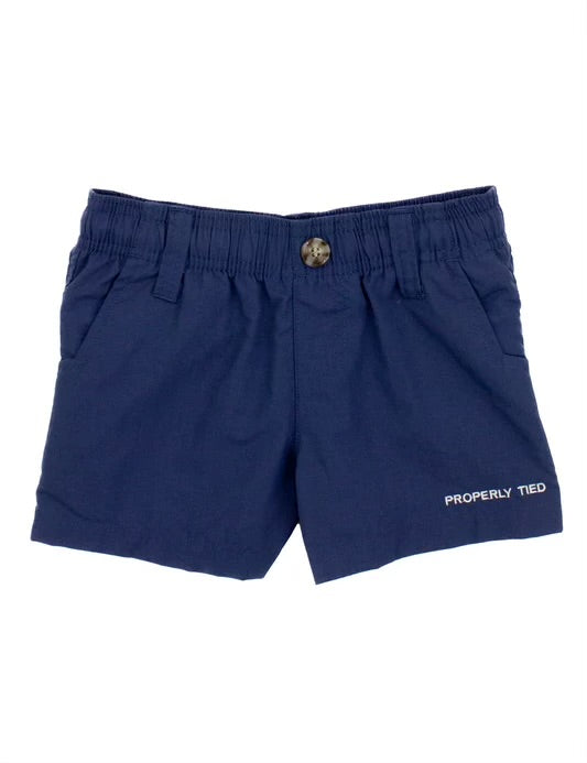 Properly Tied Mallard Shorts - River Blue