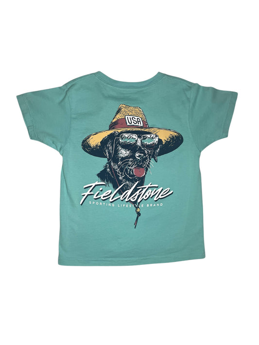 Youth Beach Bum - Chalky Mint Tee