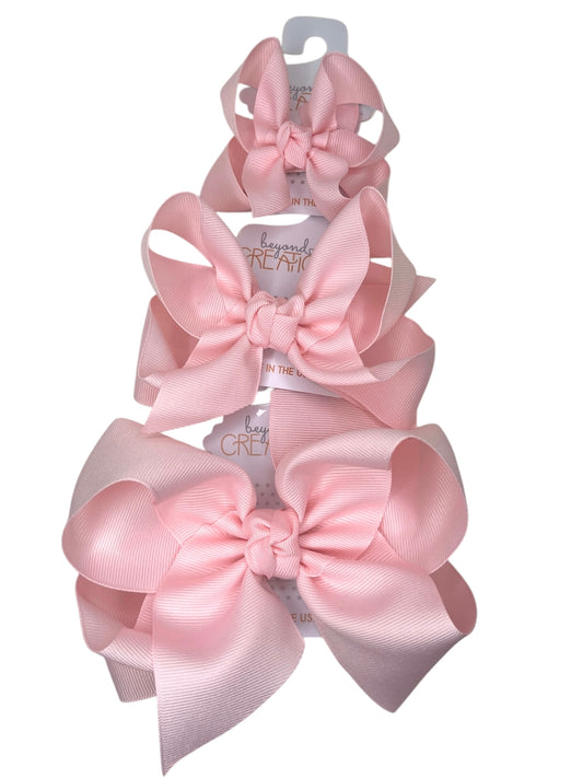 Light Pink Beyond Creations bow