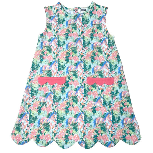 Ishtex Horse Girl's Dress