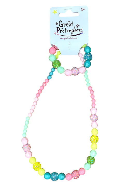 Vividly Vibrant Necklace & Bracelet Set
