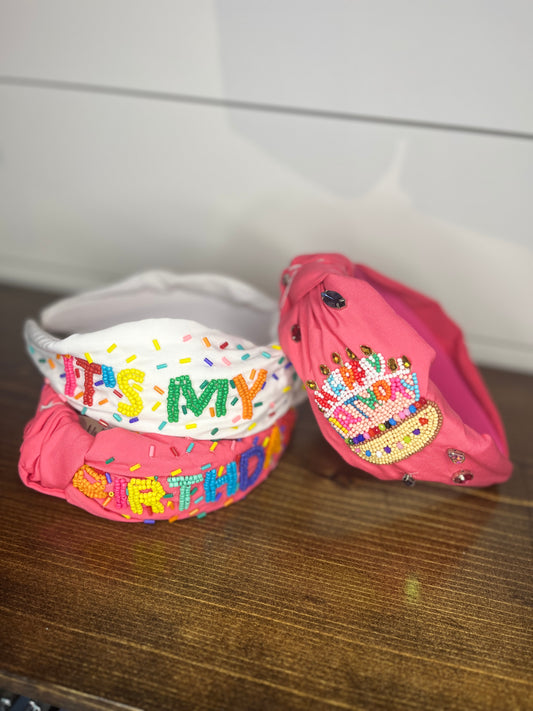 Birthday Headbands