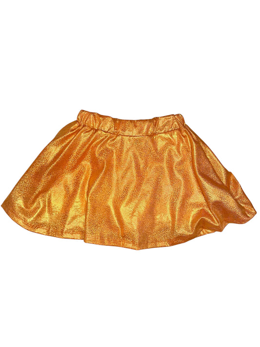 Emma Jean- Blakely Orange Sparkle Skort