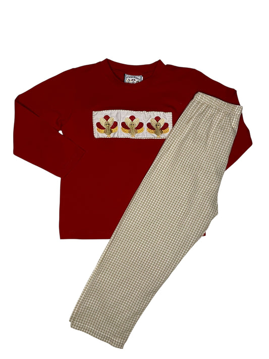 Three Sisters- Turkey Trot Boys Pant Set