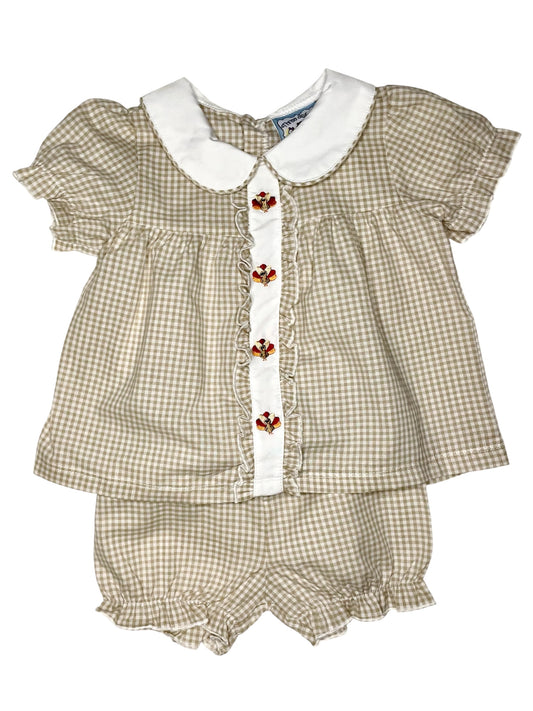 Three Sisters- Turkey Trot Bloomer Set