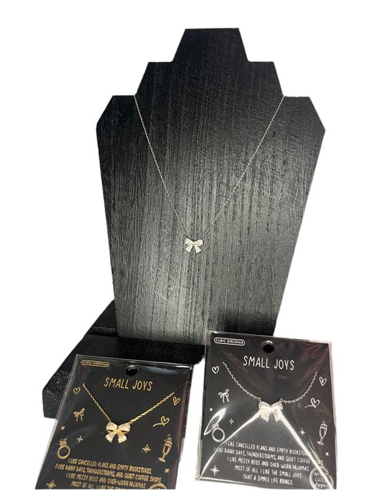 Bow (Joy) Necklace