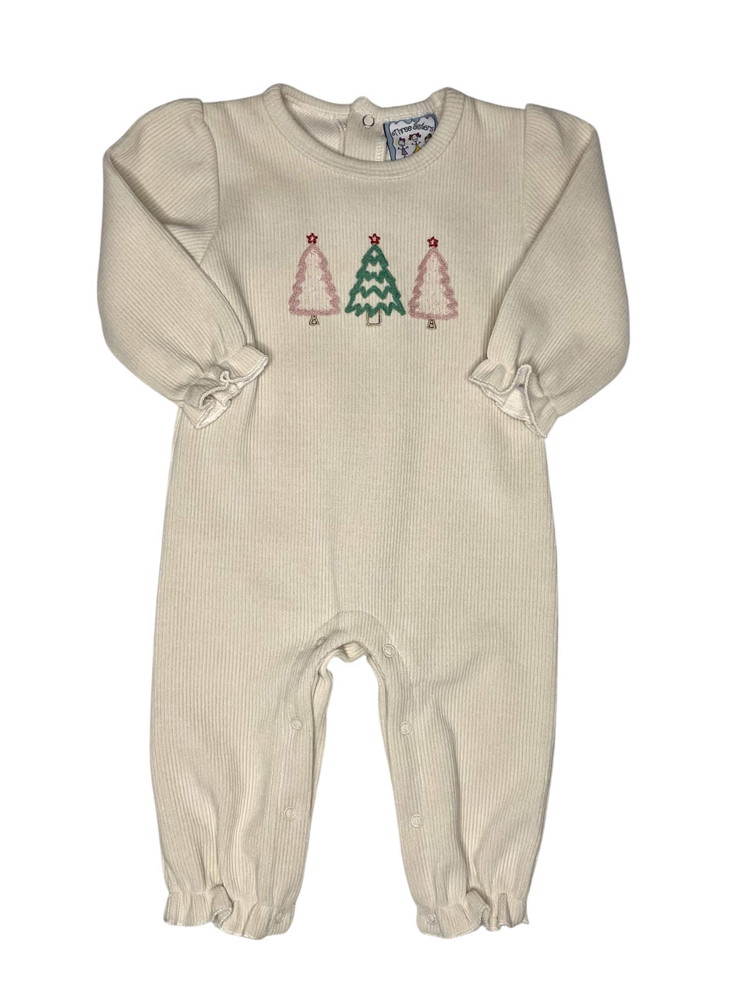 Three Sisters- O Christmas Tree Girls Romper