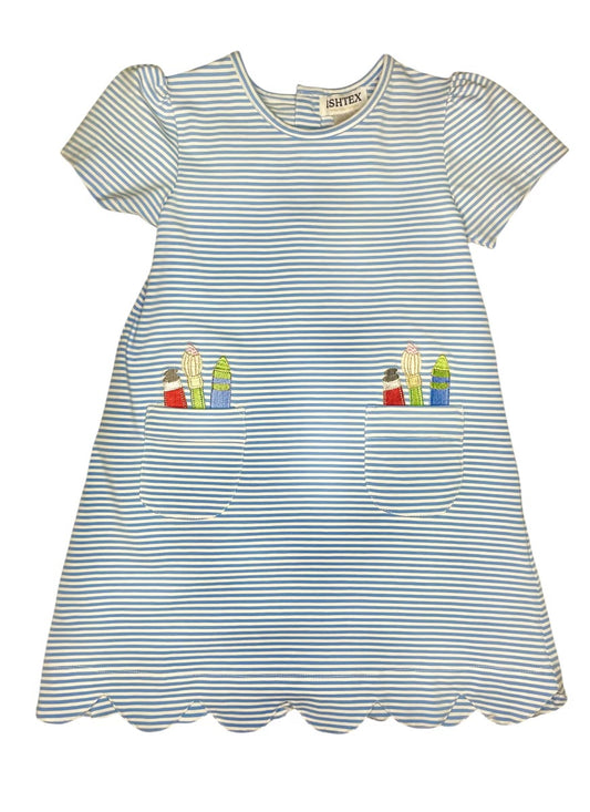 Artist Girl's A-Line Dress