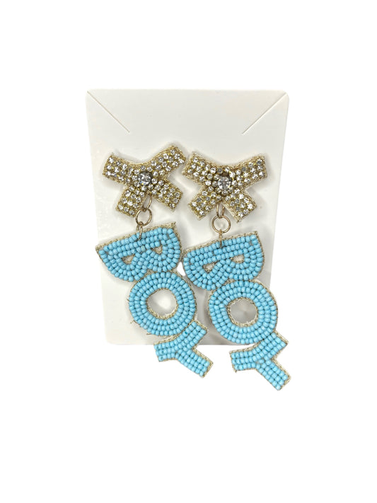 Boy/Girl Beaded Earrings