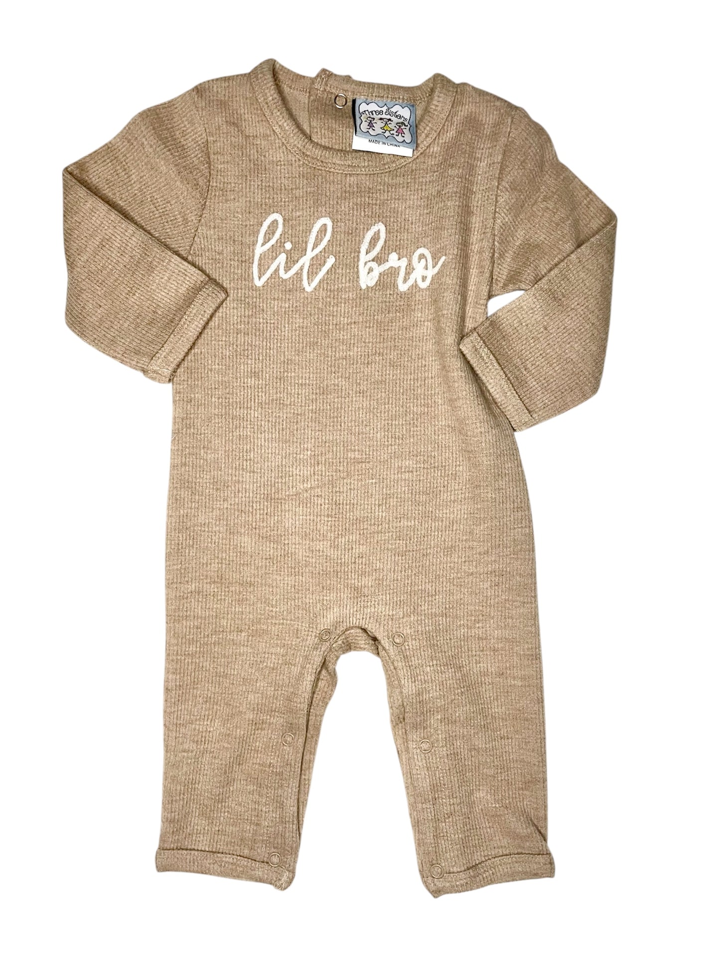Three Sisters- Lil' Bro Romper