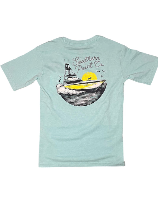 Youth Deep Sea Boat s/s tee