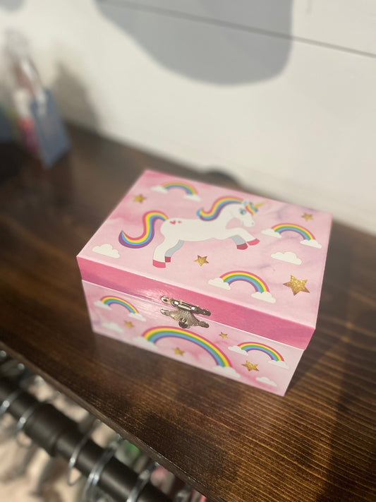 Skylar Girl's Musical Unicorn Jewelry Box