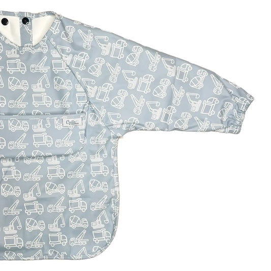 Grayson Long Sleeve Bib - Construction 6m-3y