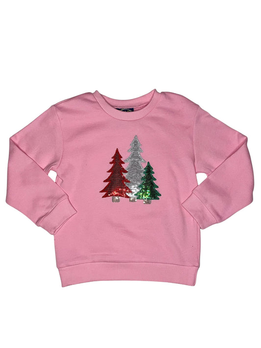 Emma Jean- Sparkly Christmas Tree Sweatshirt