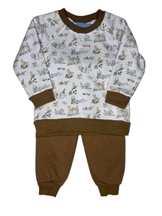 Woodland Friends French Terry Set